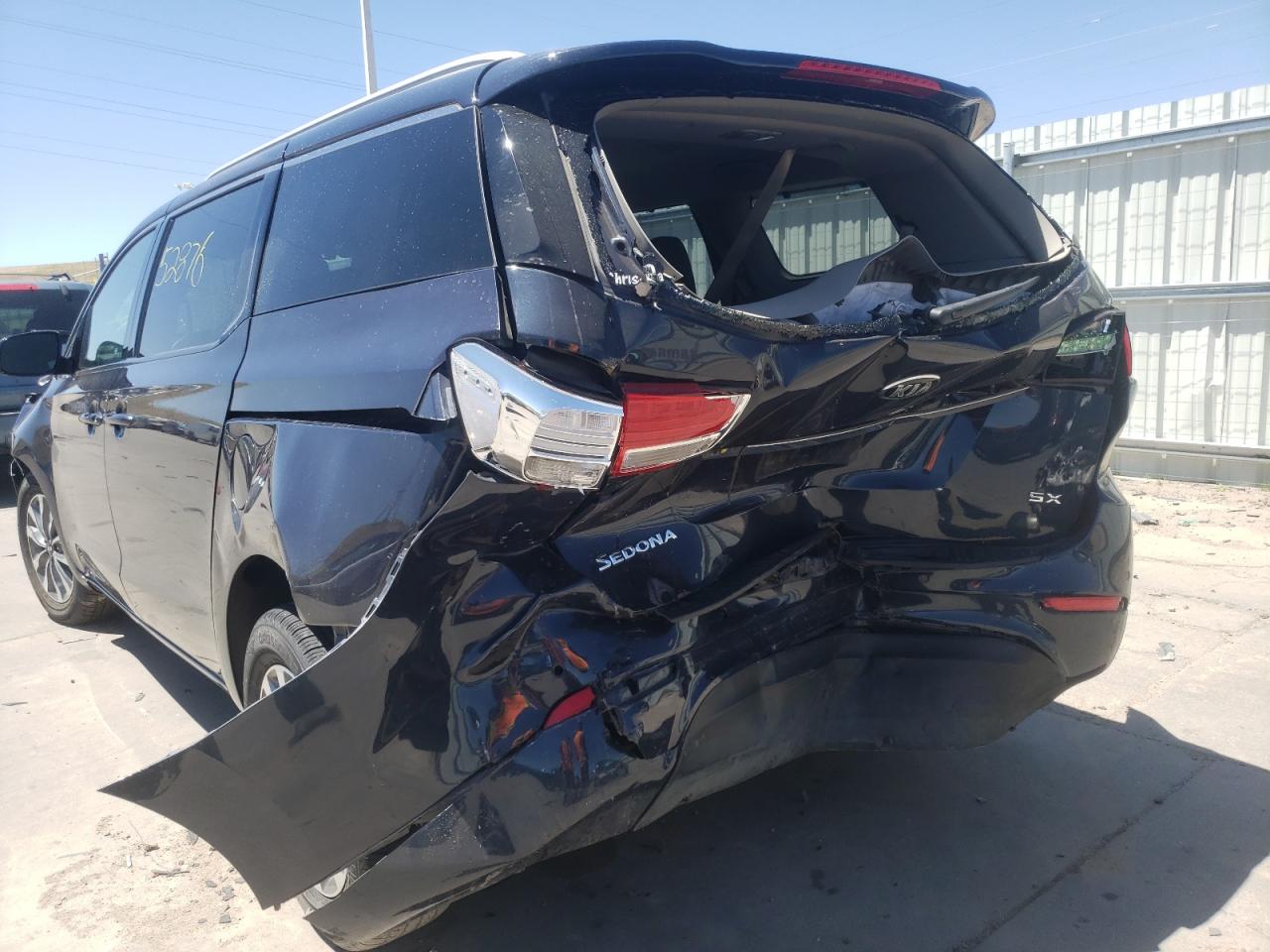 Photo 9 from auction – 2015 KIA SEDONA EX with VIN KNDMC5C16F6038901