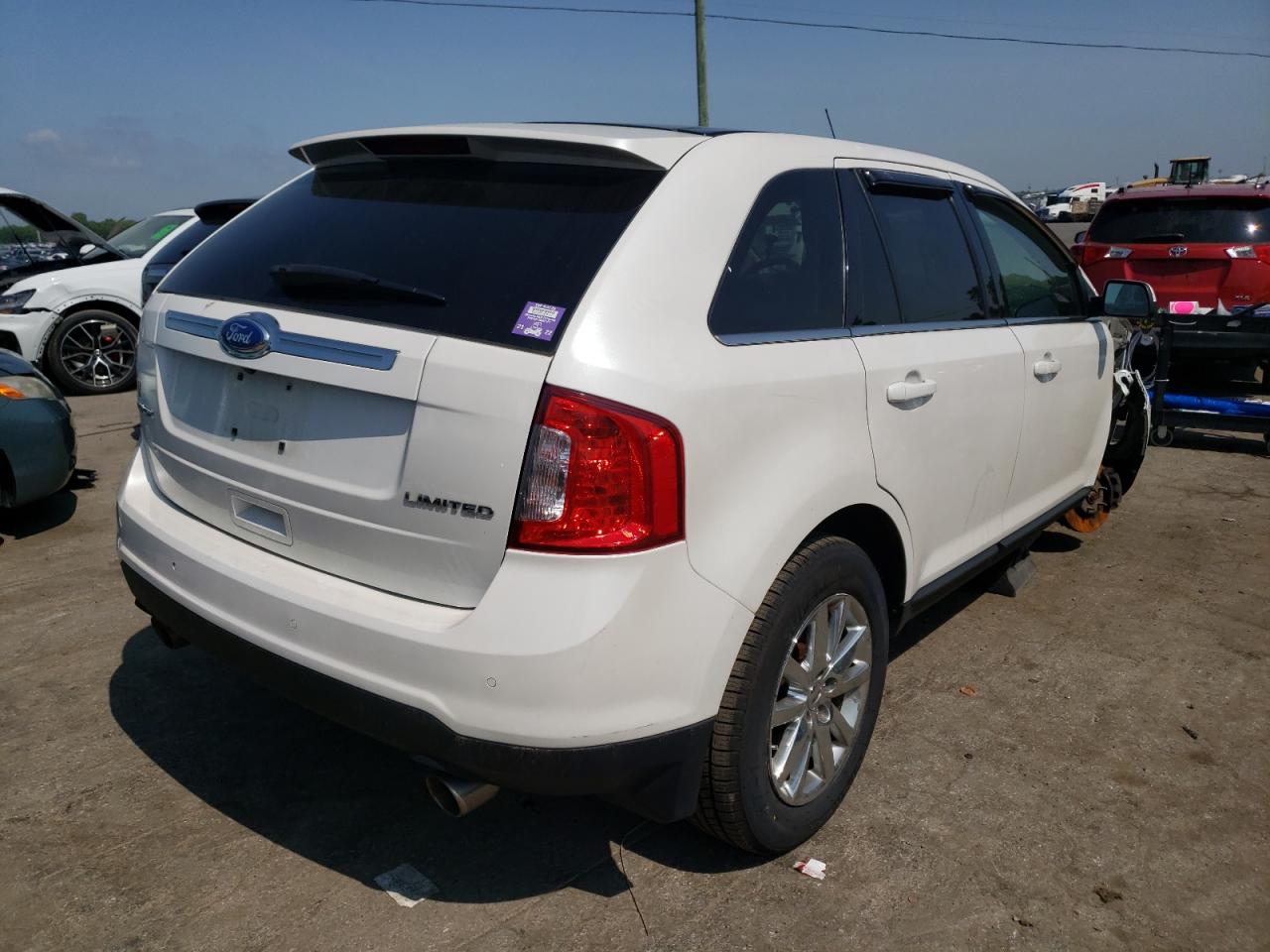 Photo 4 from auction – 2011 FORD EDGE LIMIT with VIN 2FMDK3KCXBBB26786