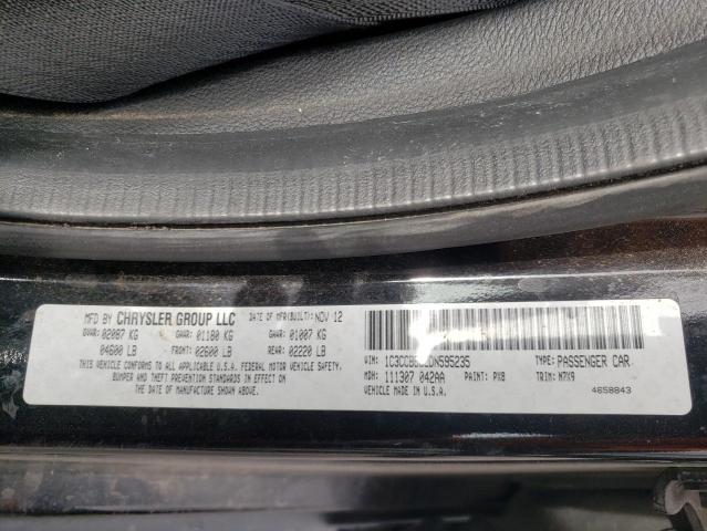 Photo 10 from auction – 2013 CHRYSLER 200 TOURIN with VIN 1C3CCBBB2DN595235