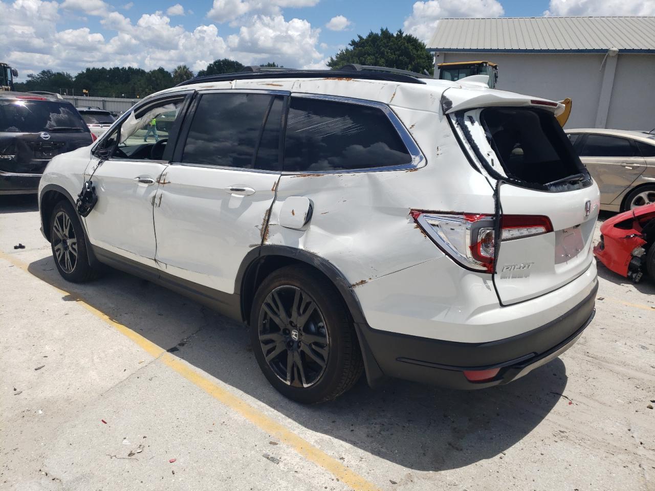 Photo 3 from auction – 2021 HONDA PILOT SE with VIN 5FNYF5H29MB020467