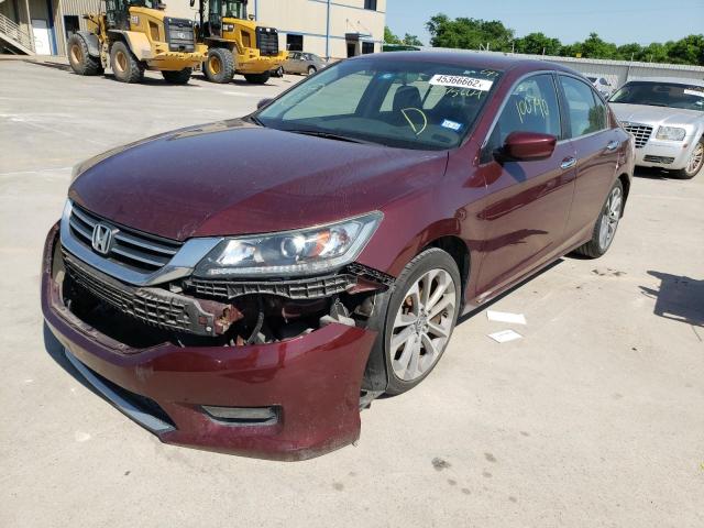 Photo 2 from auction – 2014 HONDA ACCORD SPO with VIN 1HGCR2F52EA275664