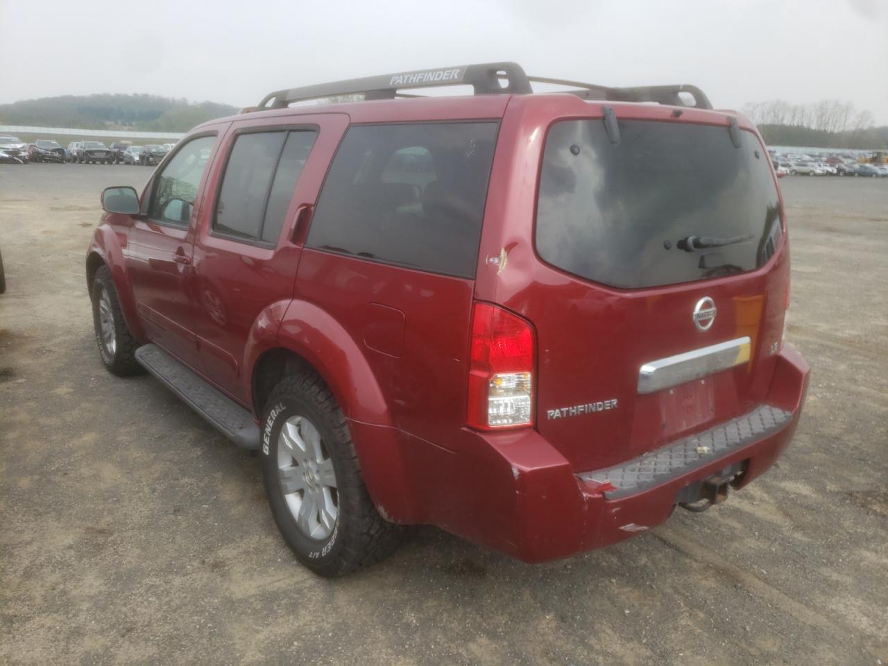Photo 3 from auction – 2007 NISSAN PATHFINDER with VIN 5N1AR18U17C604104