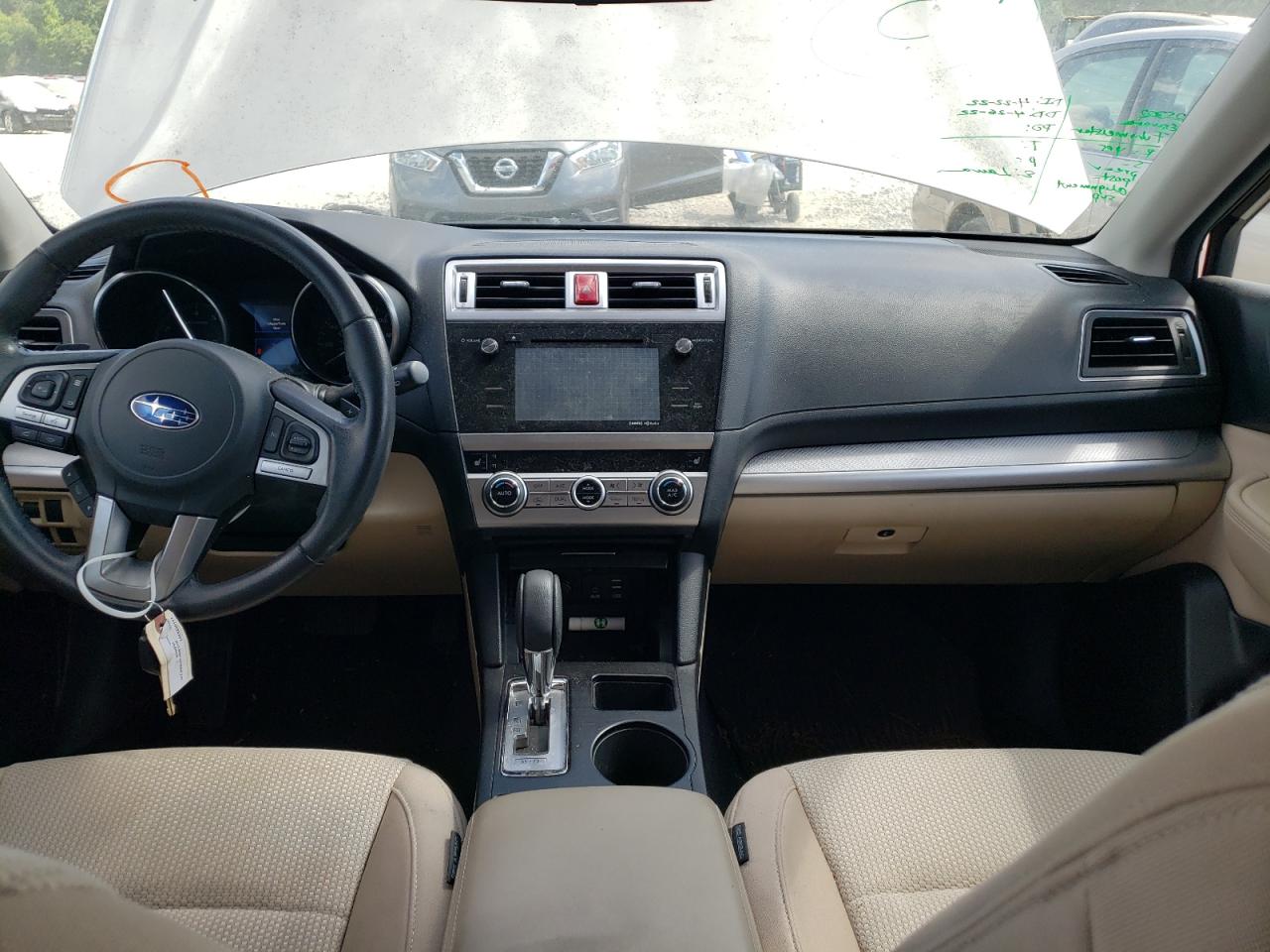 Photo 9 from auction – 2015 SUBARU OUTBACK 2. with VIN 4S4BSBCCXF3281747