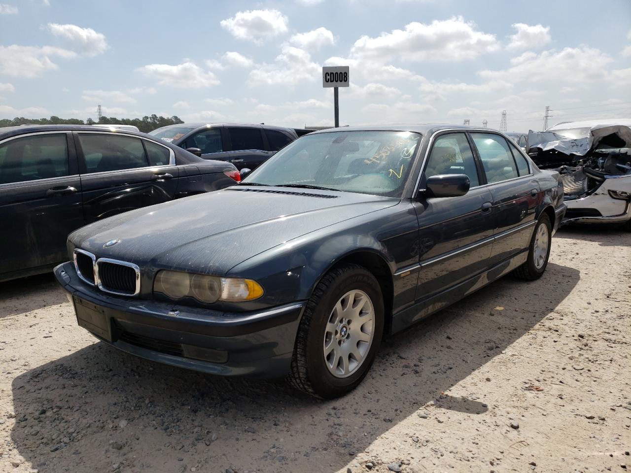 Photo 2 from auction – 2001 BMW 740 IL with VIN WBAGH83431DP20663