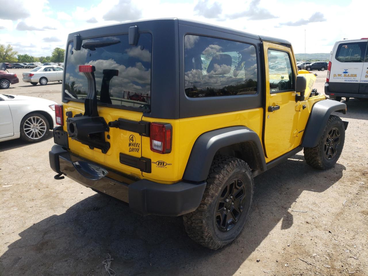 Photo 4 from auction – 2015 JEEP WRANGLER S with VIN 1C4AJWAG1FL706823