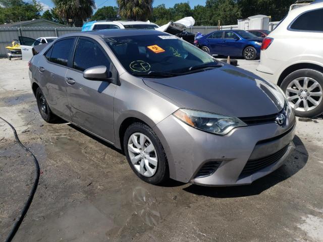 TOYOTA COROLLA L 2015 with VIN 2T1BURHE4FC412597 - Photo from auction
