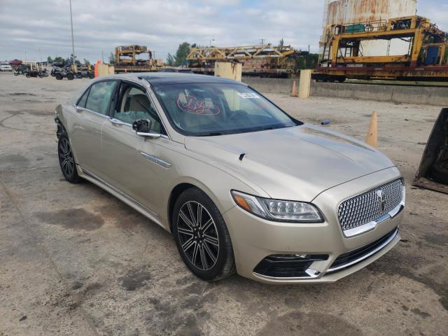 LINCOLN CONTINENTA 2017 with VIN 1LN6L9RP3H5609132 - Photo from auction