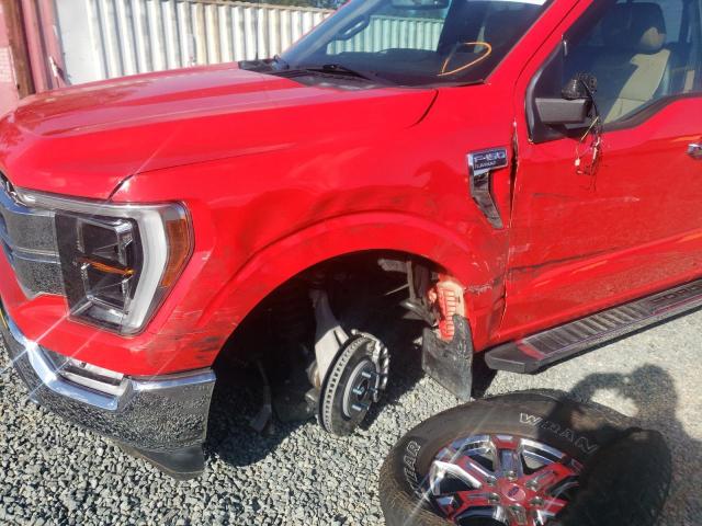 Photo 9 from auction – 2021 FORD F150 SUPER with VIN 1FTFX1E5XMKD04379