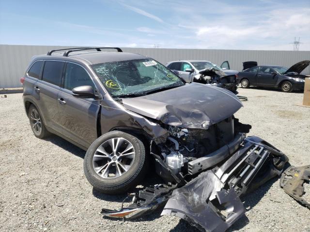 Photo 1 from auction – 2019 TOYOTA HIGHLANDER with VIN 5TDZARFH0KS049382