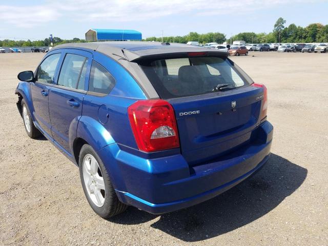 Photo 3 from auction – 2009 DODGE CALIBER SX with VIN 1B3HB48A79D180716