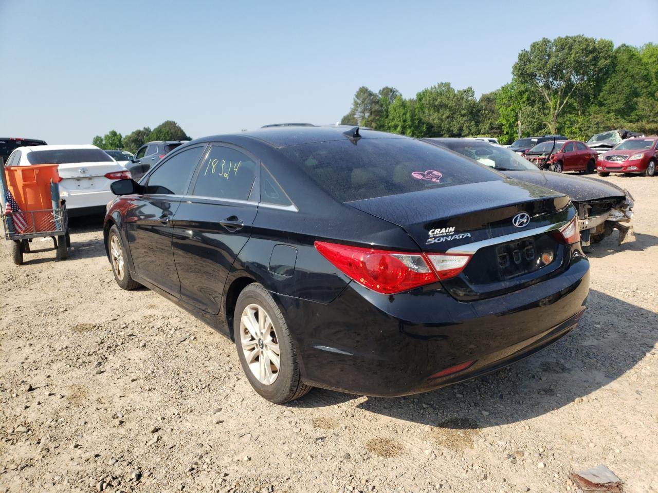 Photo 3 from auction – 2012 HYUNDAI SONATA GLS with VIN 5NPEB4AC2CH370843