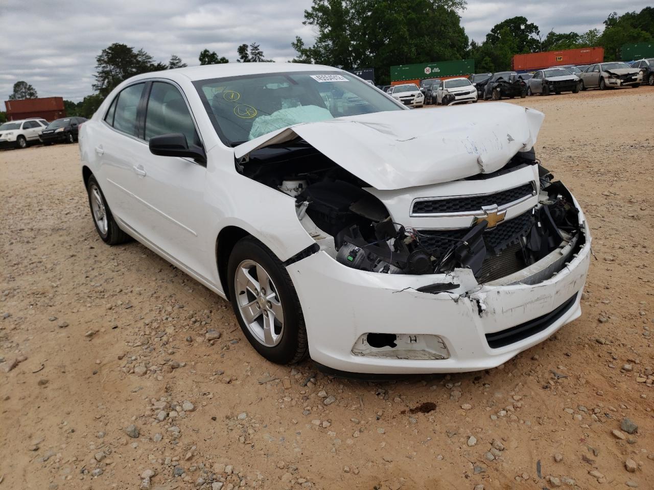 CHEVROLET MALIBU LS 2013 with VIN 1G11B5SA5DF301103 - Photo from auction