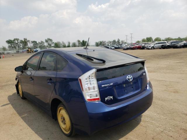 Photo 3 from auction – 2010 TOYOTA PRIUS with VIN JTDKN3DU1A0099065
