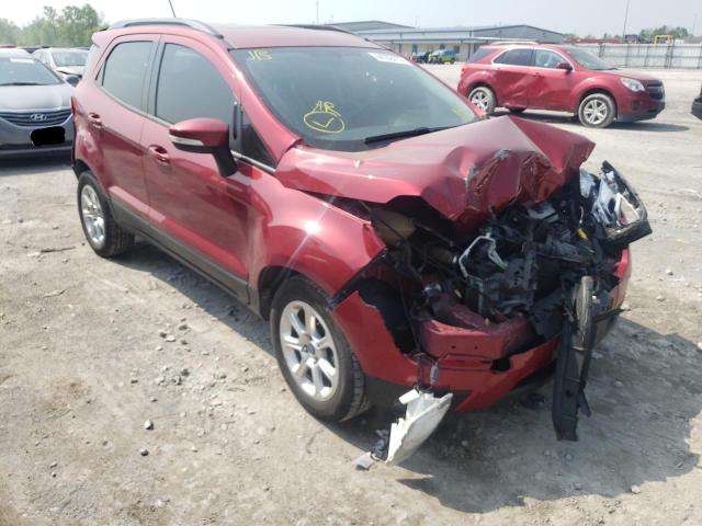 FORD ECOSPORT S 2018 with VIN MAJ3P1TE8JC221292 - Photo from auction