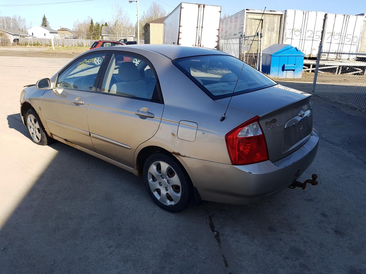 Photo 3 from auction – 2006 KIA SPECTRA LX with VIN KNAFE121X65342149