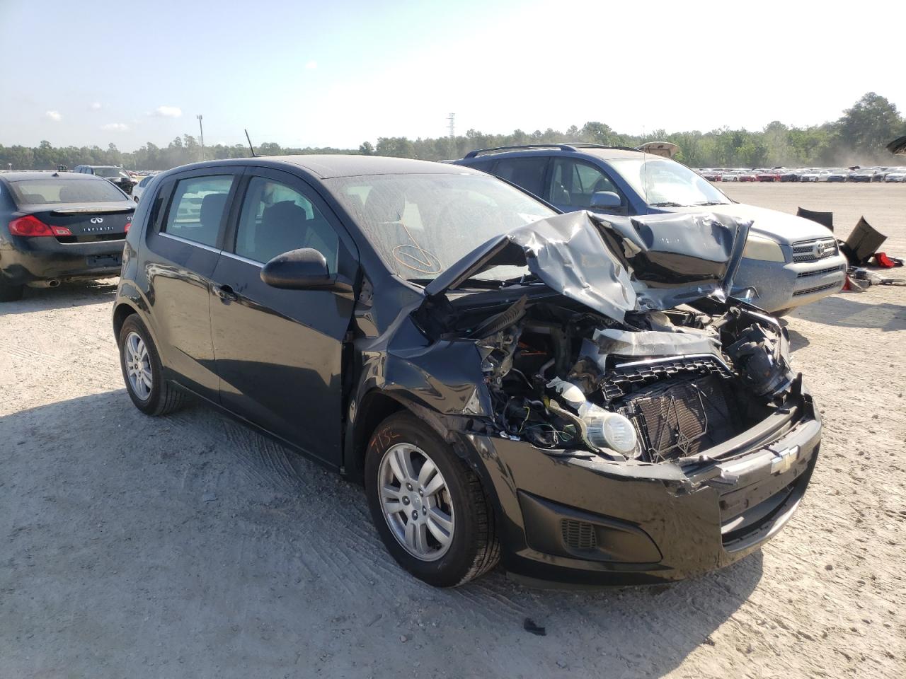 CHEVROLET SONIC LT 2015 with VIN 1G1JC6SH7F4147346 - Photo from auction