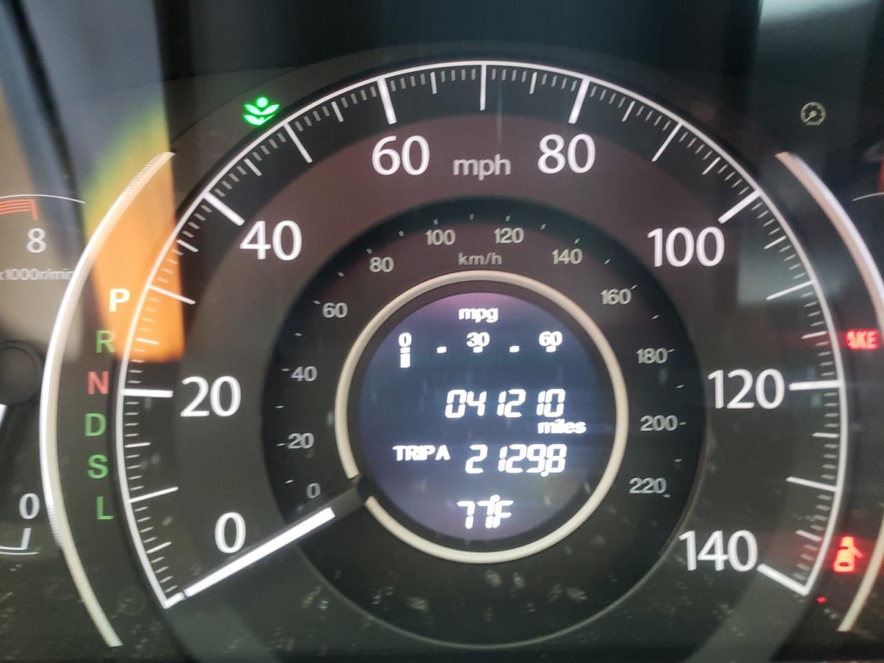 Photo 8 from auction – 2016 HONDA CR-V EXL with VIN 2HKRM4H71GH709439