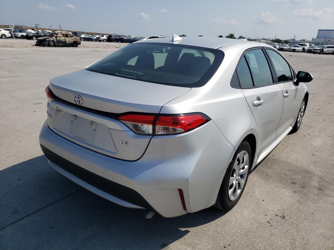 Photo 4 from auction – 2020 TOYOTA COROLLA LE with VIN 5YFEPRAE6LP076249