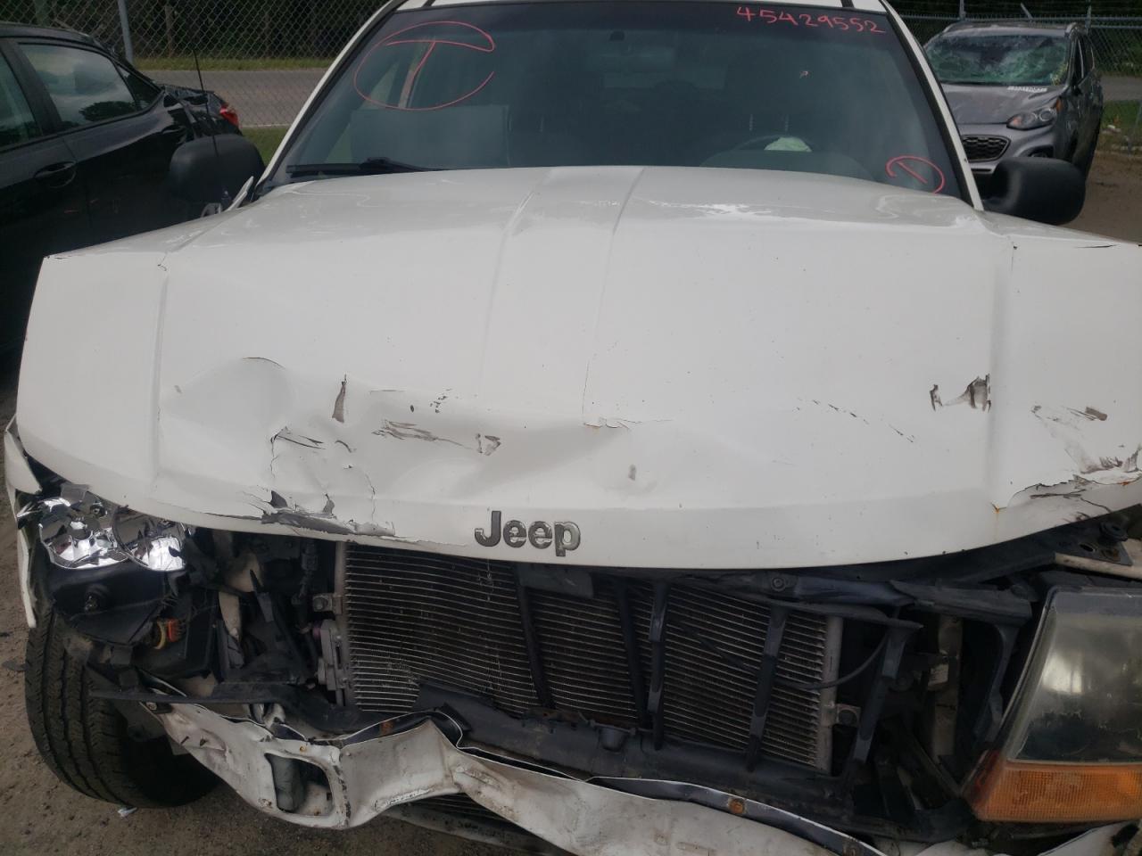 Photo 7 from auction – 2000 JEEP GRAND CHER with VIN 1J4G248S7YC286164