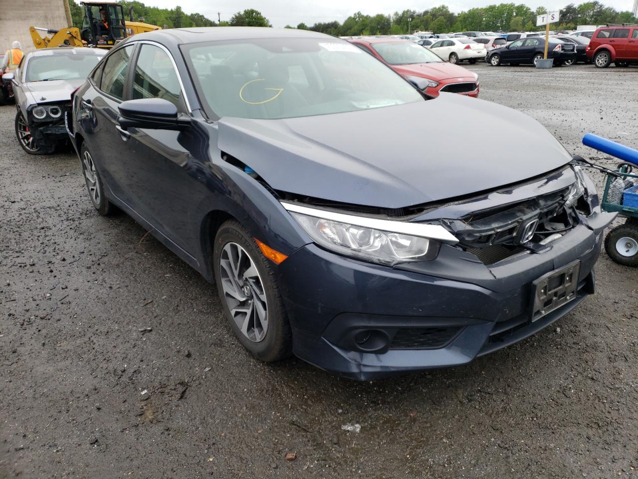 HONDA CIVIC EX 2016 with VIN 19XFC2F8XGE077907 - Photo from auction