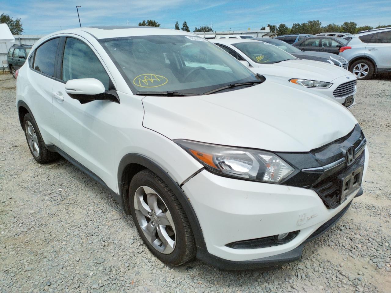 HONDA HR-V EX 2017 with VIN 3CZRU5H55HM720308 - Photo from auction