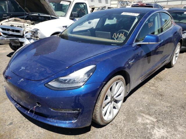 Photo 2 from auction – 2020 TESLA MODEL 3 with VIN 5YJ3E1EB4LF667187
