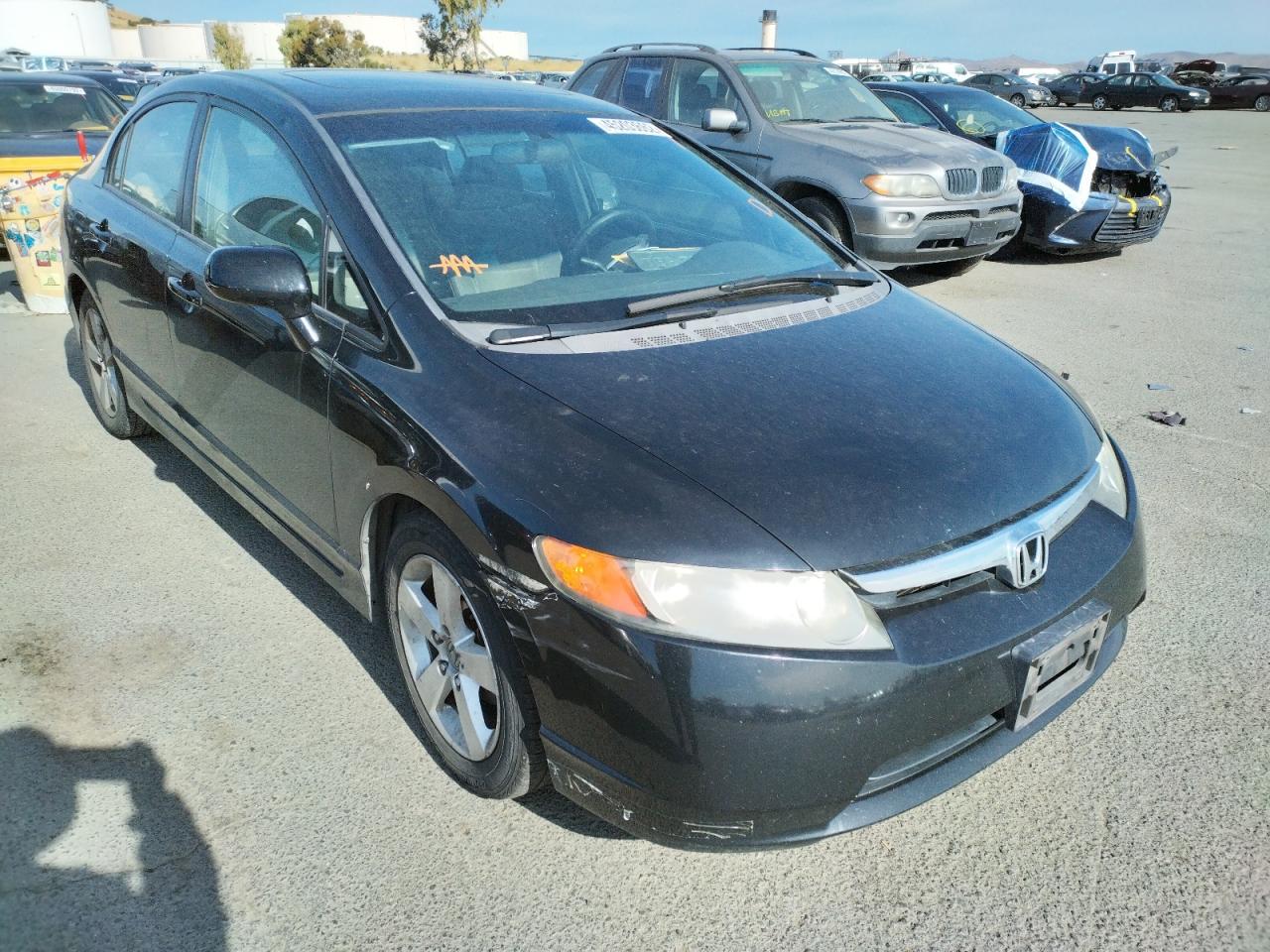 Photo 1 from auction – 2007 HONDA CIVIC EX with VIN 1HGFA16897L108430