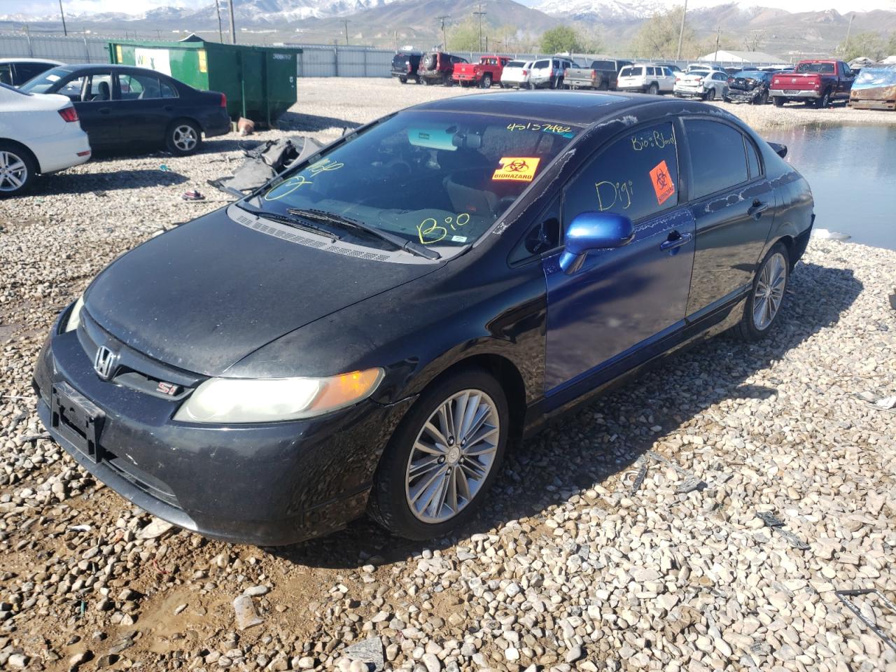 Photo 2 from auction – 2008 HONDA CIVIC SI with VIN 2HGFA55548H705644