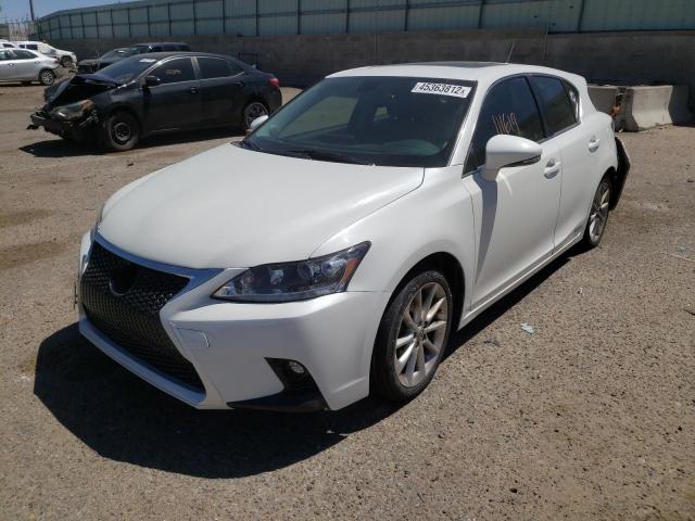 Photo 2 from auction – 2012 LEXUS CT 200 H with VIN JTHKD5BH7C2052097