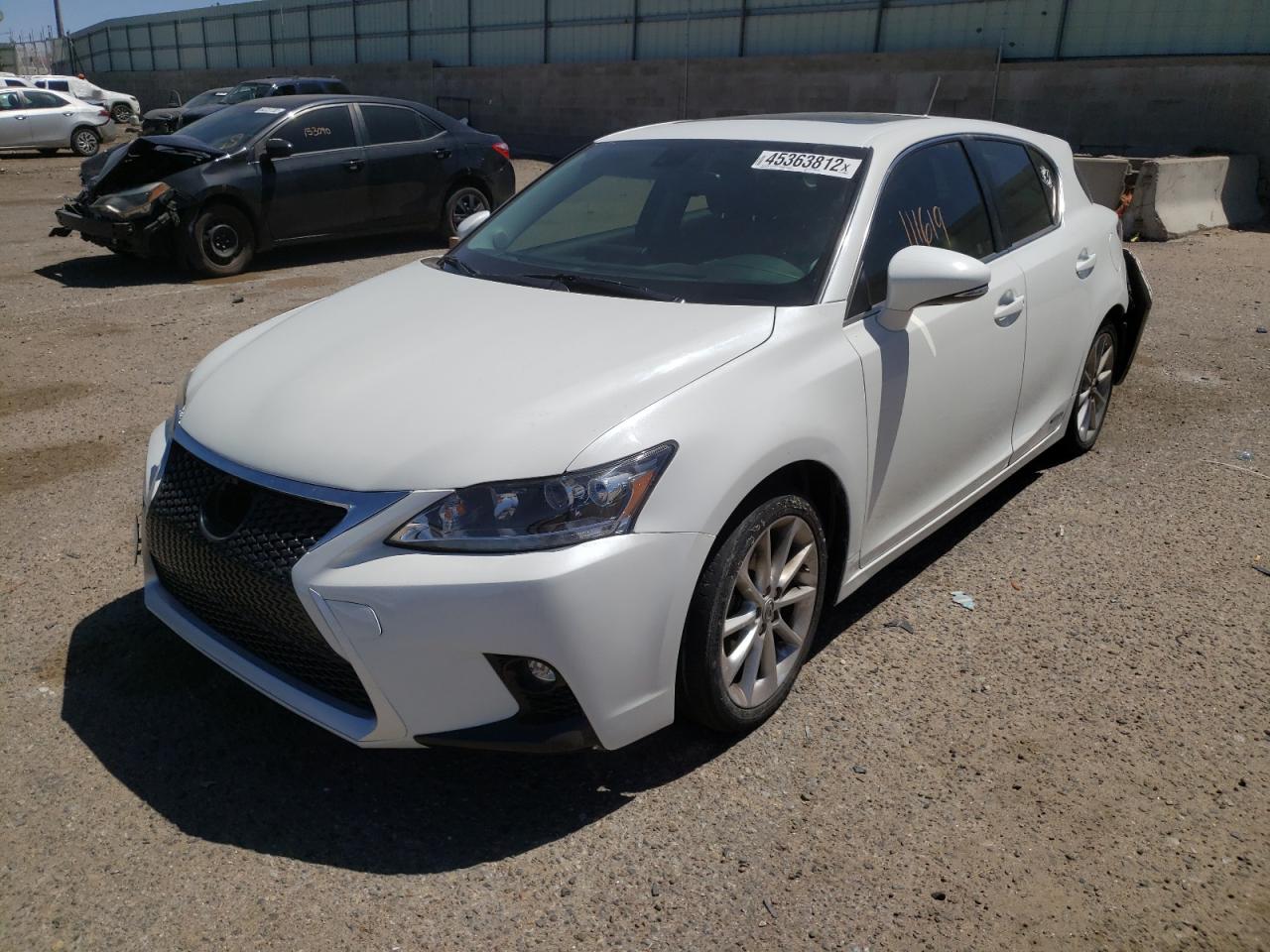 Foto 12 de la subasta – 2012 LEXUS CT 200 H con VIN JTHKD5BH7C2052097