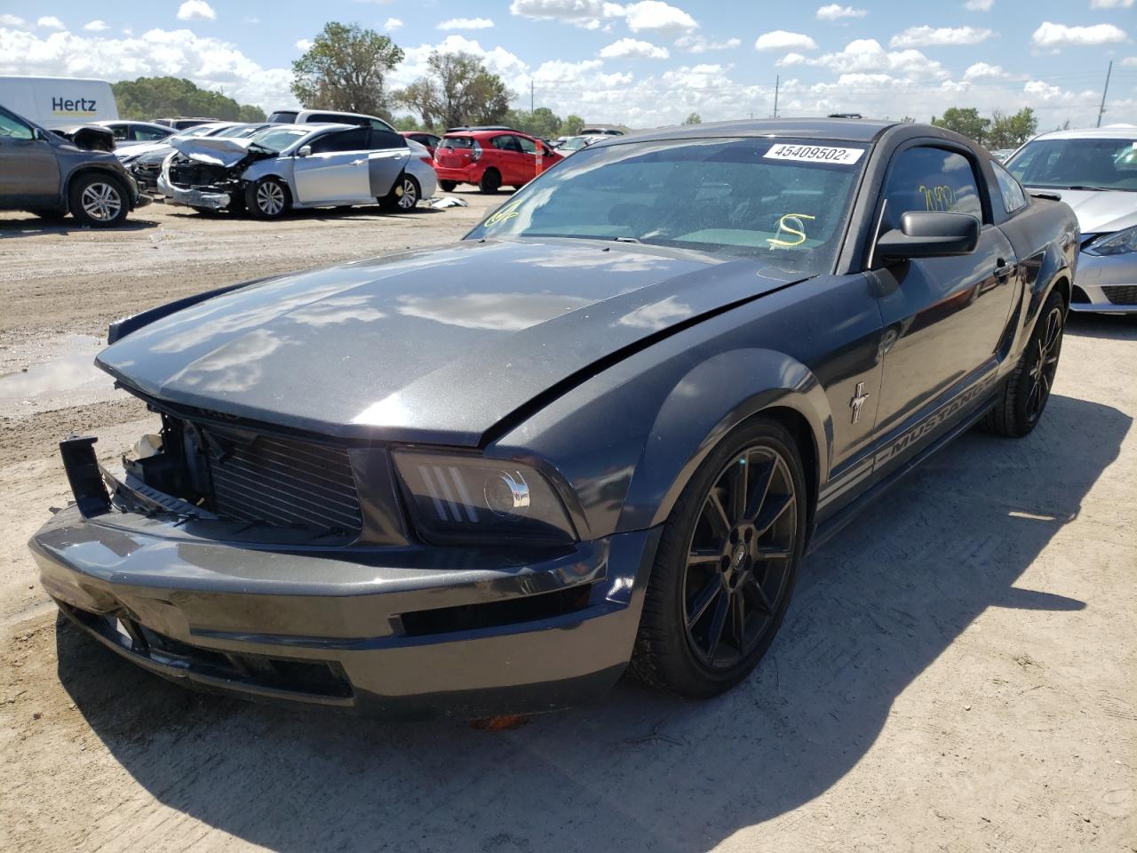 Photo 2 from auction – 2007 FORD MUSTANG with VIN 1ZVHT80N475253241
