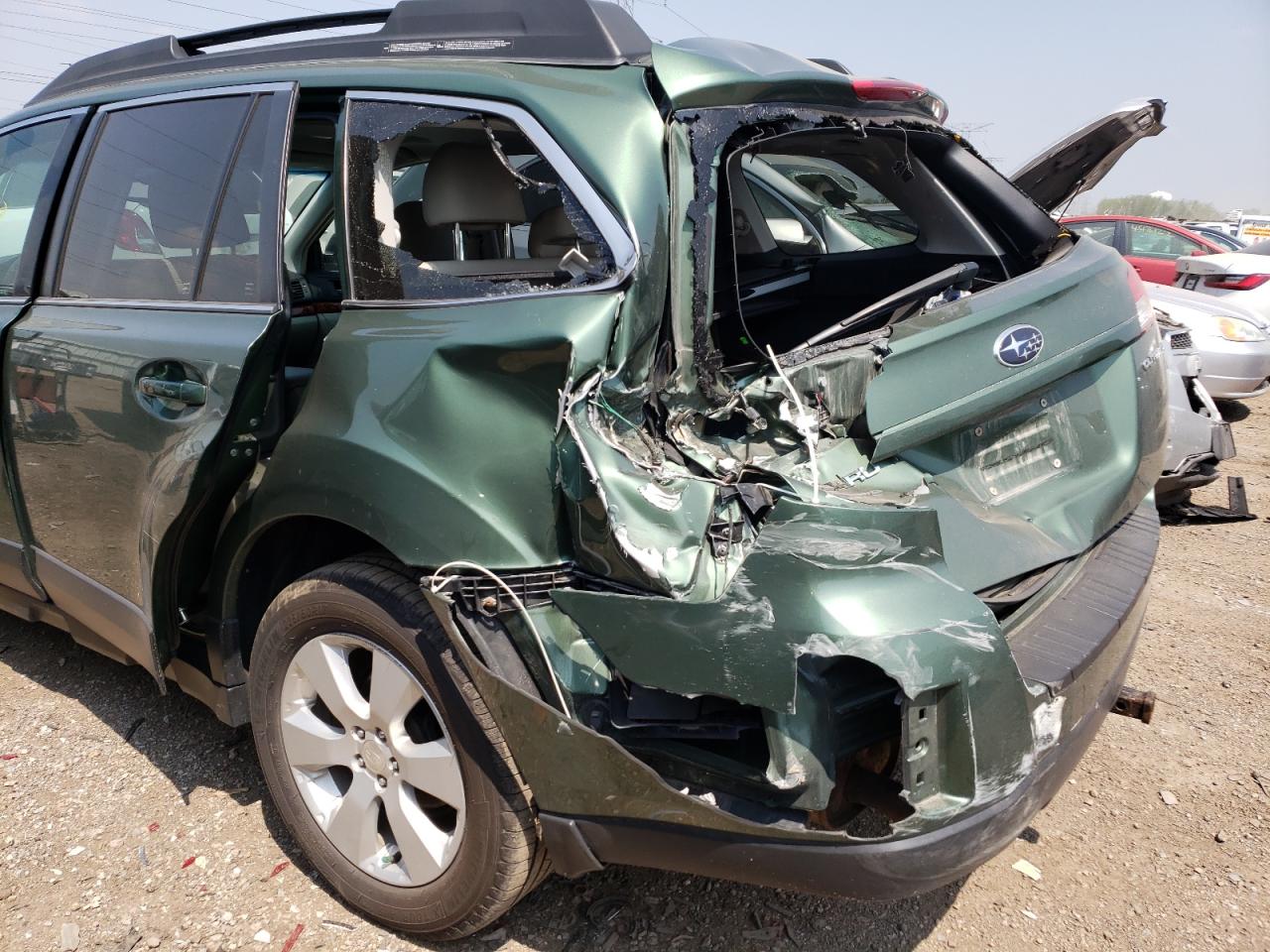 Photo 9 from auction – 2010 SUBARU OUTBACK 2. with VIN 4S4BRCKCXA3374683