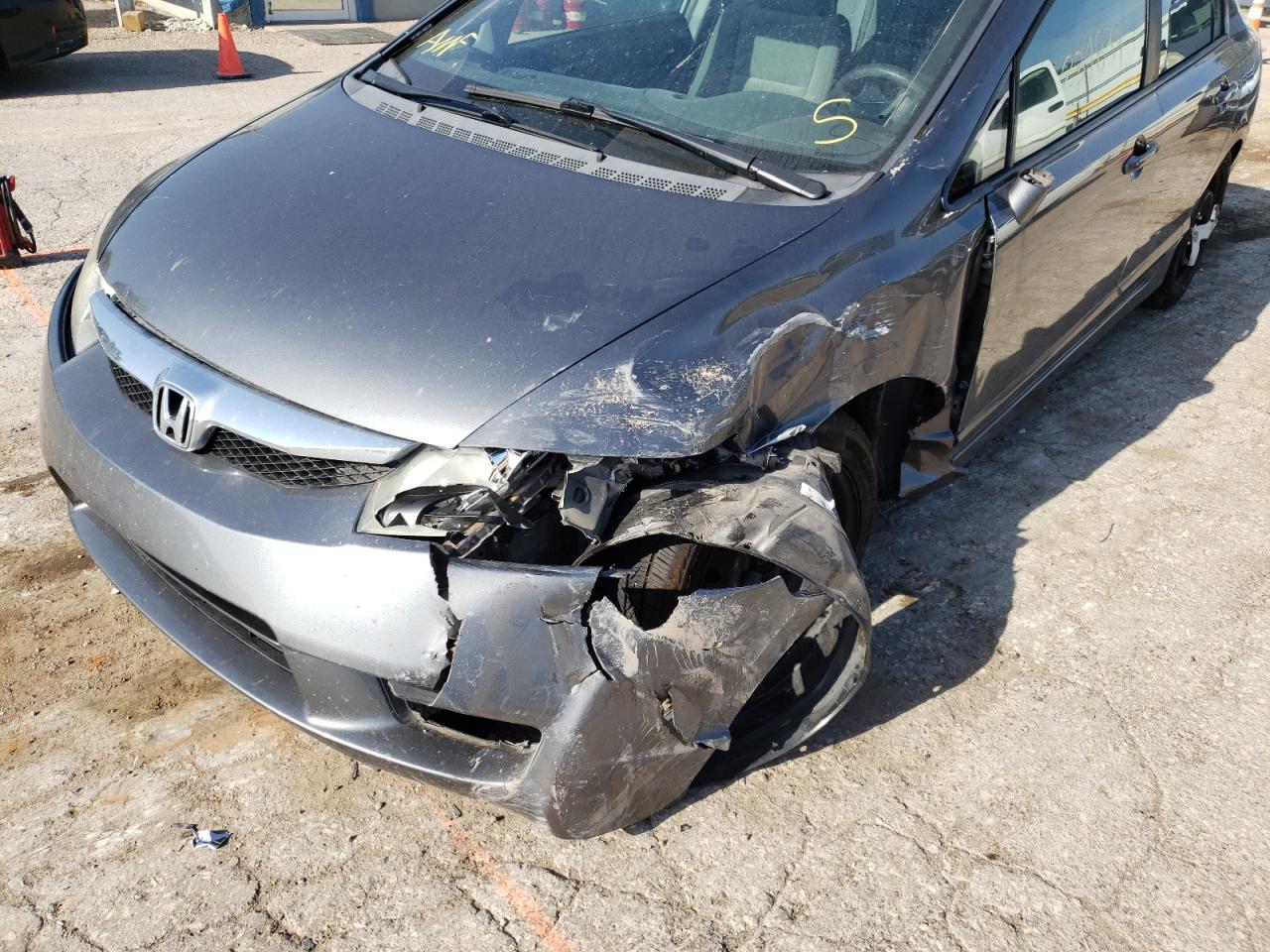 Photo 9 from auction – 2011 HONDA CIVIC LX with VIN 19XFA1F50BE037981
