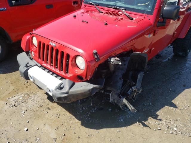 Photo 9 from auction – 2014 JEEP WRANGLER U with VIN 1C4BJWEG5EL286335