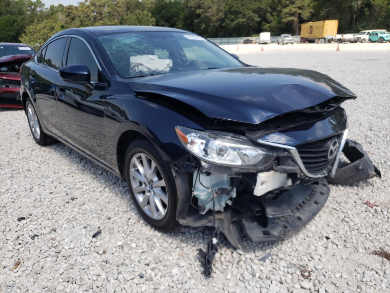 MAZDA 6 2017 with VIN JM1GL1U50H1121344 - Photo from auction