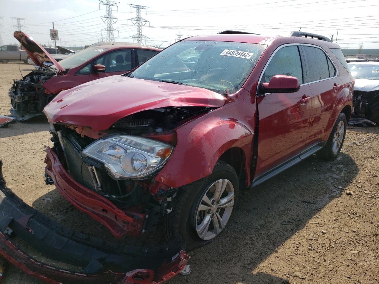Photo 2 from auction – 2015 CHEVROLET EQUINOX LT with VIN 2GNALCEK8F1155505