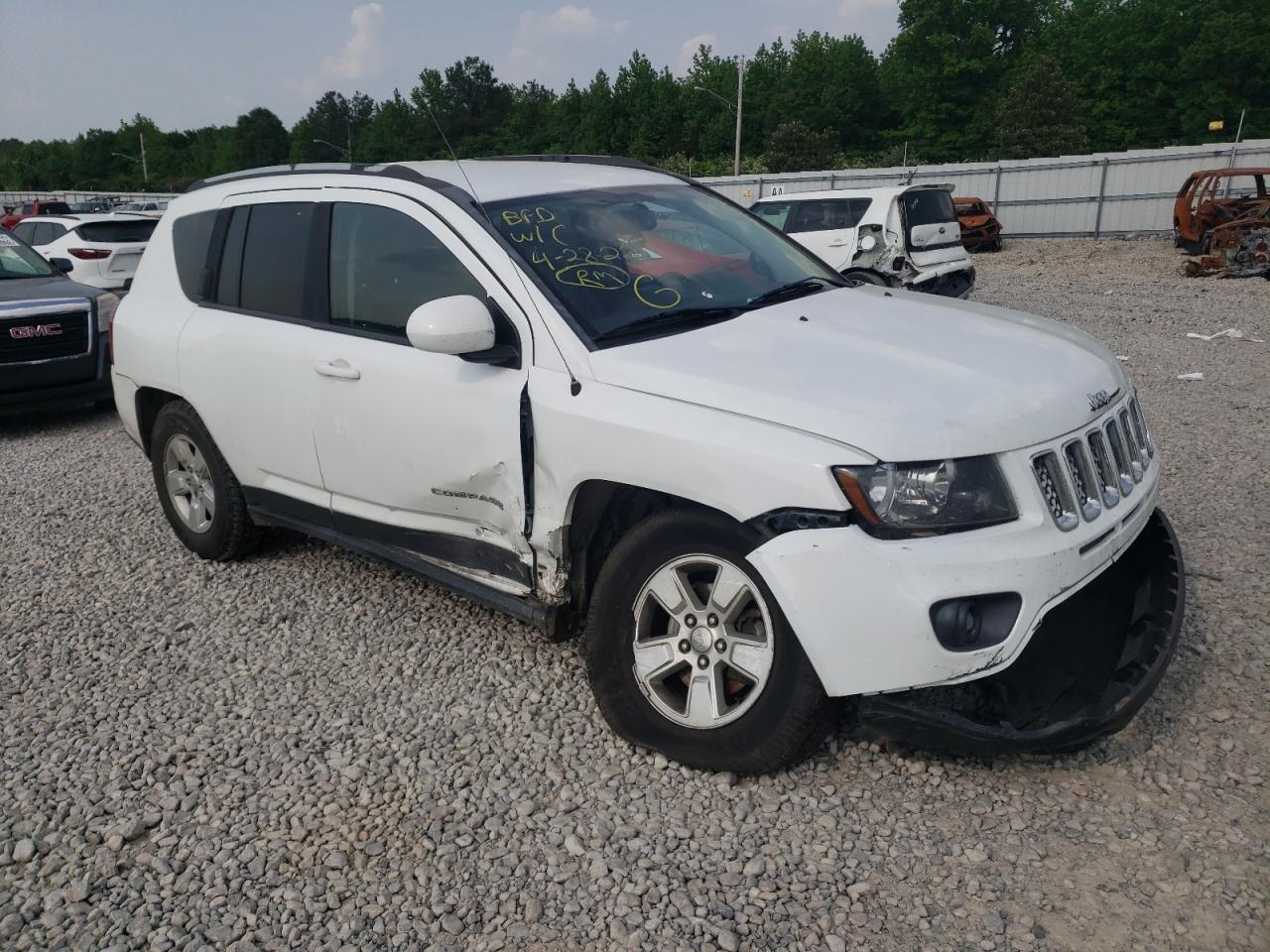 JEEP COMPASS LA 2016 with VIN 1C4NJCEA4GD584279 - Photo from auction