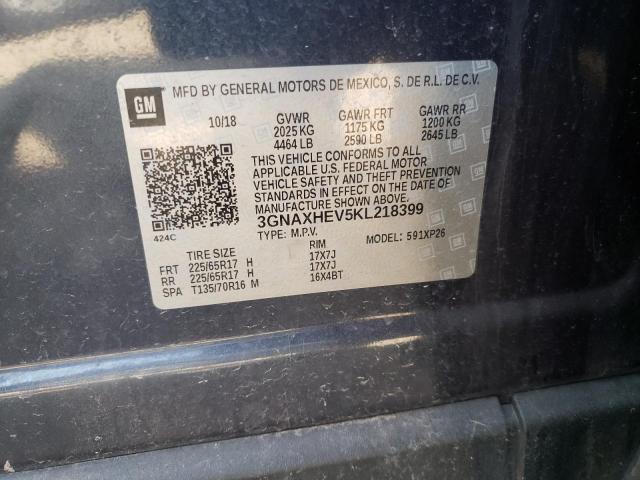 Photo 10 from auction – 2019 CHEVROLET EQUINOX LS with VIN 3GNAXHEV5KL218399