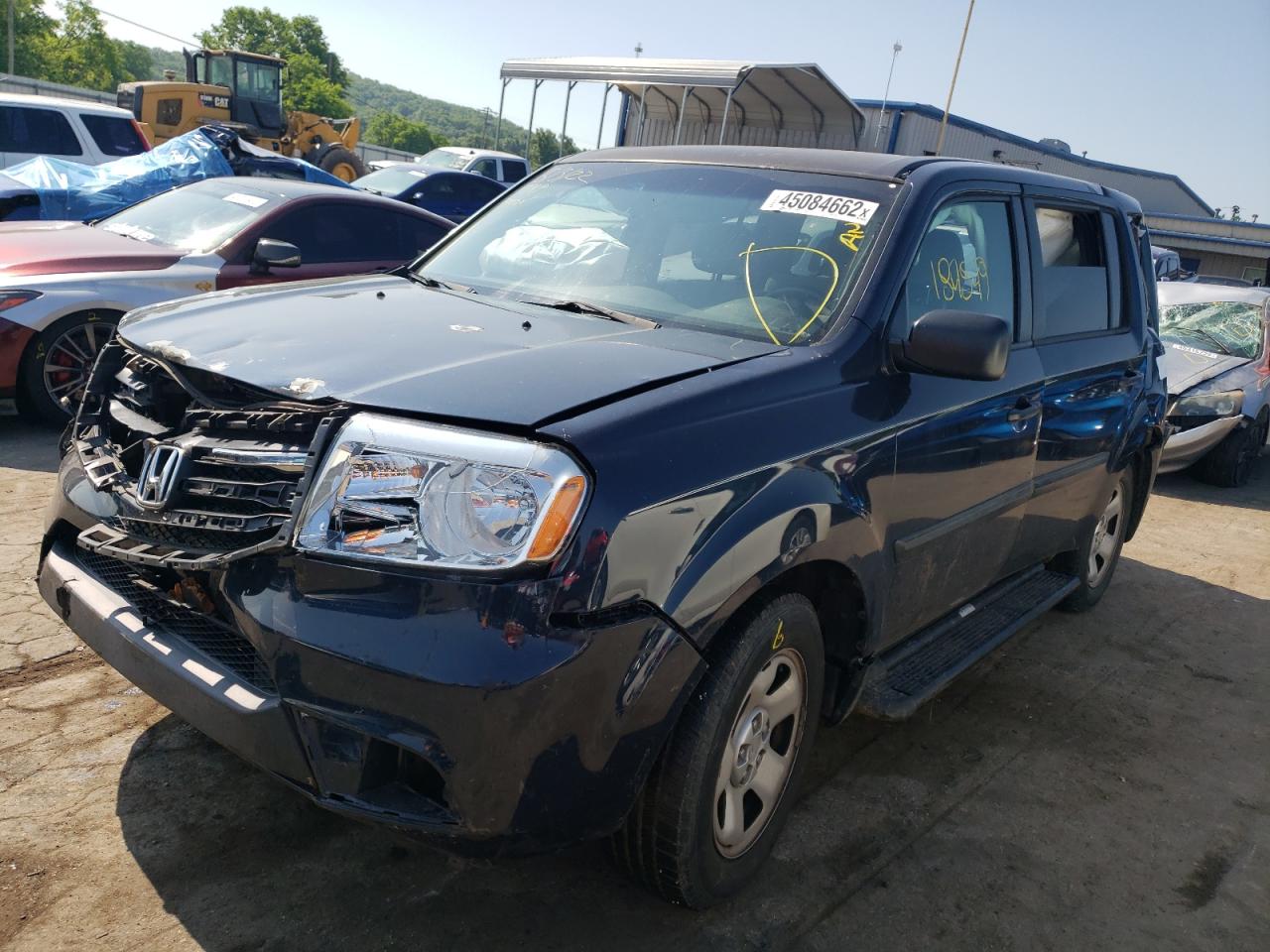 Photo 2 from auction – 2012 HONDA PILOT LX with VIN 5FNYF3H26CB002561