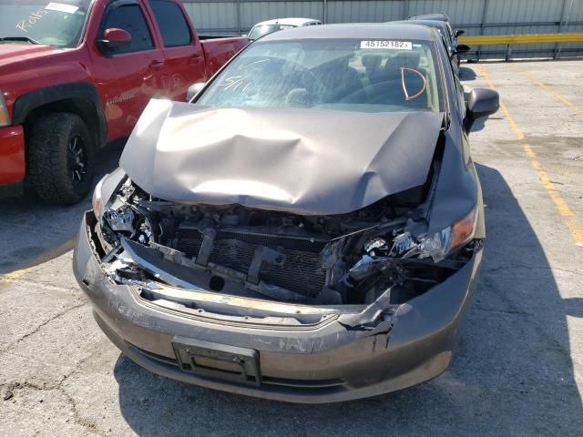 Photo 9 from auction – 2012 HONDA CIVIC LX with VIN 19XFB2F50CE041565