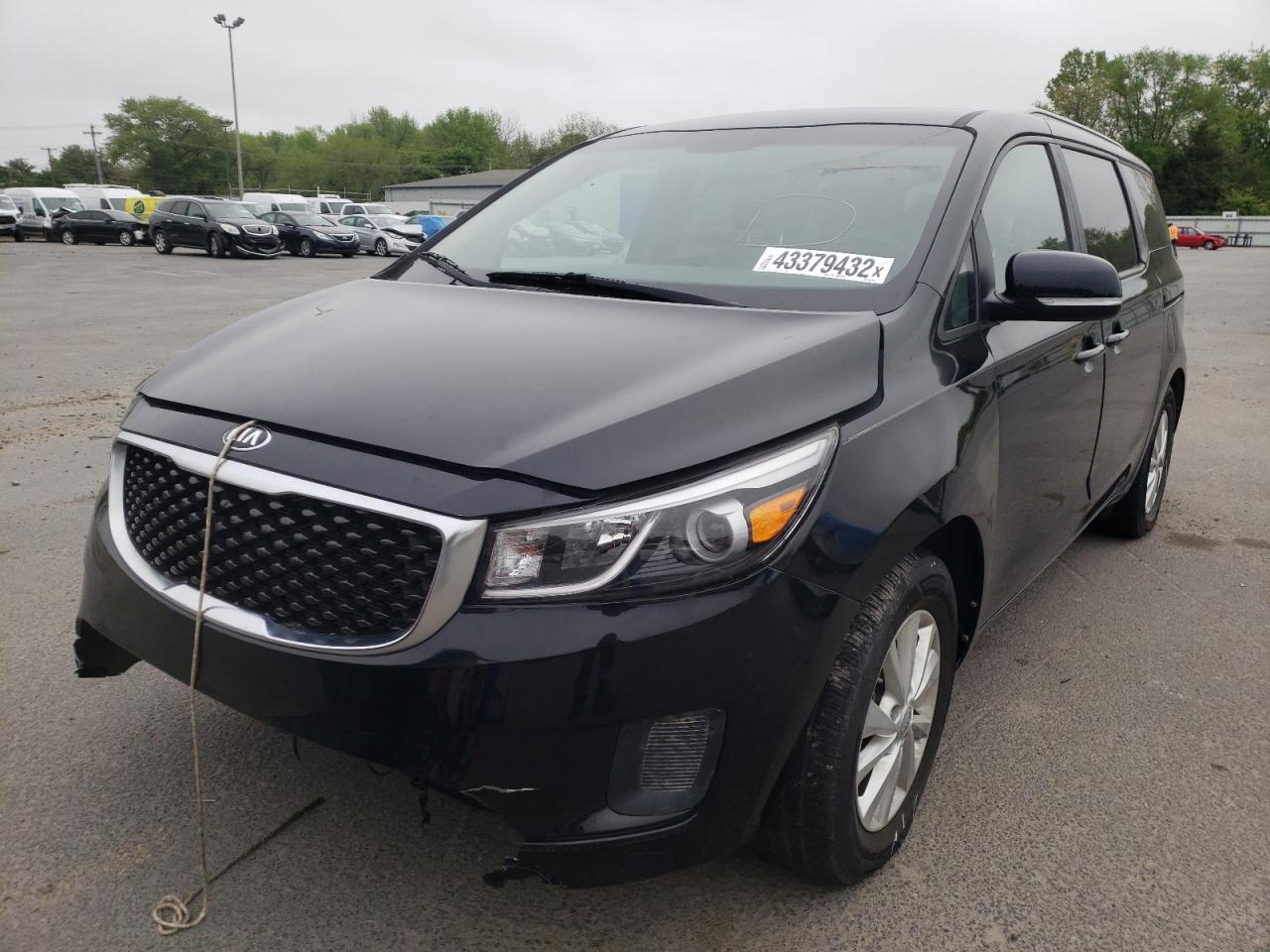 Photo 2 from auction – 2015 KIA SEDONA LX with VIN KNDMB5C11F6074918