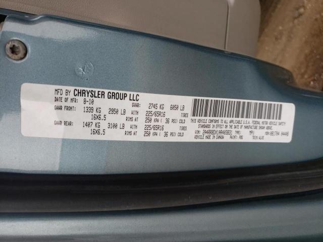 Photo 10 from auction – 2010 CHRYSLER TOWN & COU with VIN 2A4RR8DX1AR403831