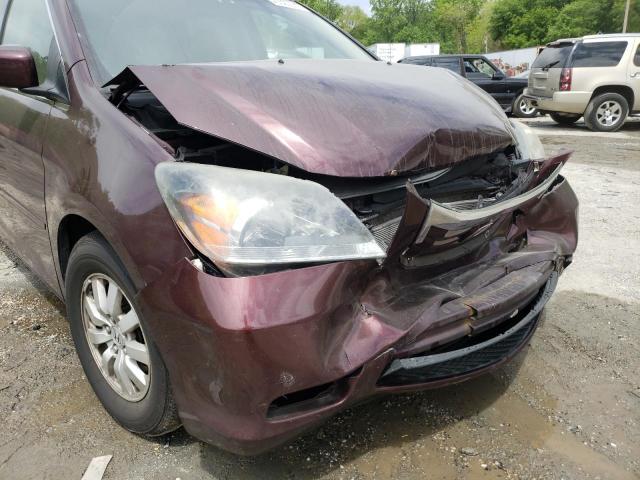Photo 9 from auction – 2009 HONDA ODYSSEY EX with VIN 5FNRL38649B403583