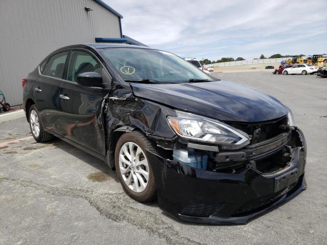 NISSAN SENTRA SV 2019 with VIN 3N1AB7AP3KL602760 - Photo from auction