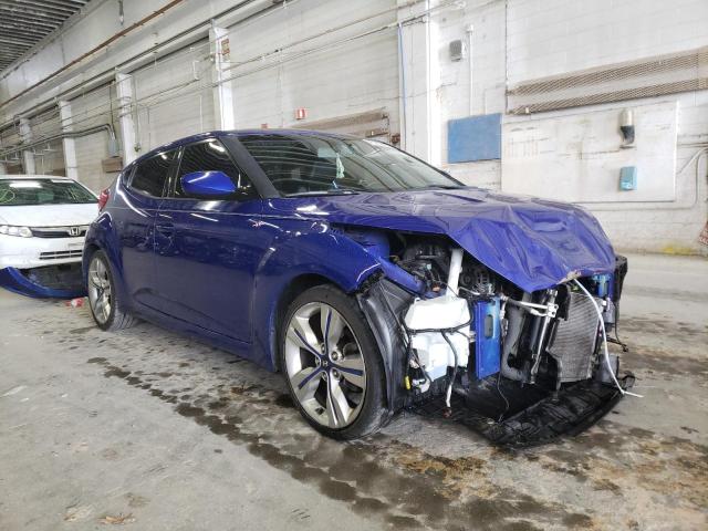 HYUNDAI VELOSTER 2014 with VIN KMHTC6AD5EU183030 - Photo from auction