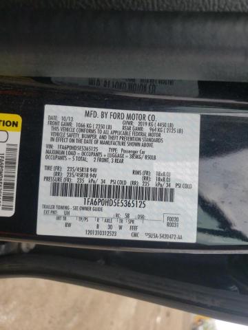 Photo 10 from auction – 2014 FORD FUSION SE with VIN 1FA6P0HD5E5365125