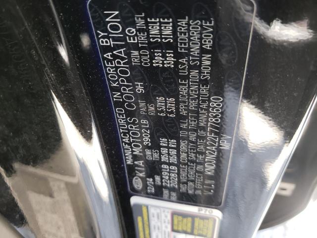 Photo 10 from auction – 2015 KIA SOUL with VIN KNDJN2A22F7783680