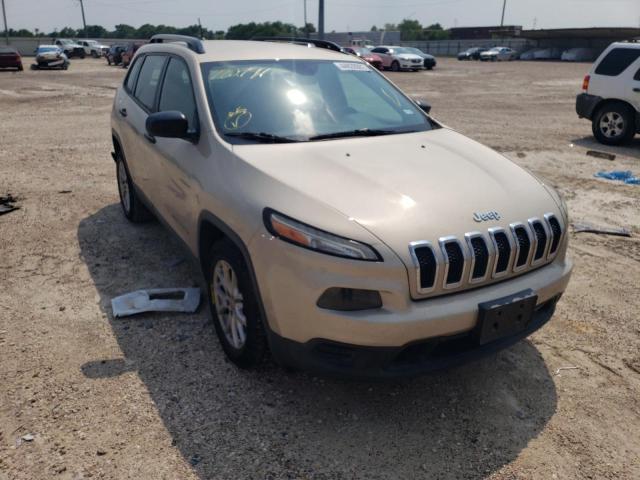 JEEP CHEROKEE S 2015 with VIN 1C4PJLAB2FW782787 - Photo from auction