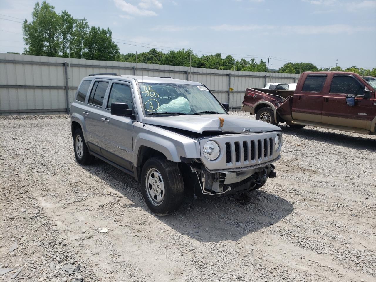 JEEP PATRIOT SP 2016 with VIN 1C4NJPBB4GD716686 - Photo from auction