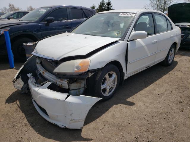 Photo 2 from auction – 2001 HONDA CIVIC LX with VIN 2HGES16681H901147